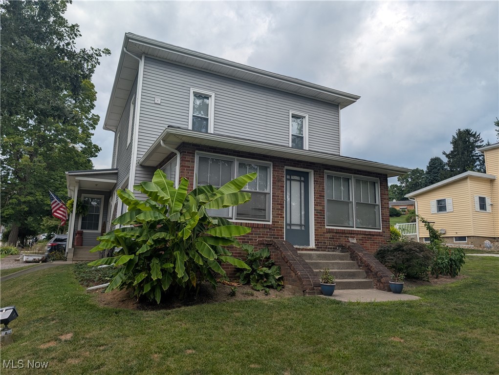 Wow! This beautifully updated colonial, perfectly situated on a desirable corner lot, eagerly awaits its new owner. The current owner has meticulously handled the major renovations, ensuring a smooth transition for you. While a few minor cosmetic touches remain, these offer a fantastic opportunity for the new owners to personalize and truly make this home their own, at their leisure.
Boasting a spacious 1693 square feet, this charming residence offers incredible versatility with 3 to 4 well-proportioned bedrooms and a full, updated bathroom conveniently located on the upper level. This flexible layout makes it ideal for anyone wanting space to spread out! The main floor features a highly convenient laundry area, which will receive brand-new flooring just before closing, adding to the home's fresh appeal. To ensure a seamless move-in experience, the owner is diligently completing the finishing touches on the drywall in the upstairs hallway, meaning you can unpack and start enjoying your new home right away!