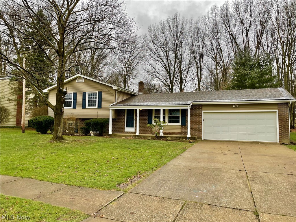 This updated Split Level home offers a 4th Bedroom on Lower level and features a huge back yard with Storage Shed. Almost every . room has been recently repainted in fashion neutral colors. There are beautiful hardwood floors in living room and dining room & there are hardwood floors under brand new carpeting in the 3 bedrooms upstairs. There are 2 full baths, including in the Master Bedroom. Most windows have been replaced recently. The spacious updated kitchen is fully appliance and and brings in a lot of natural light. There is a huge family room with fireplace on lower level. There is a nice deck off Kitchen and Sun room, overlooking back yard. This is a great location with quick access to schools, parks shopping and more. This Seller is offering a 1 year Home warranty with Americas Preferred Home Warranties. Seller has replaced furnace 1/2021. Electrical has been updated and includes replacement of baseboard heat thermostats in back addition of house 1/2021, Attic of property has