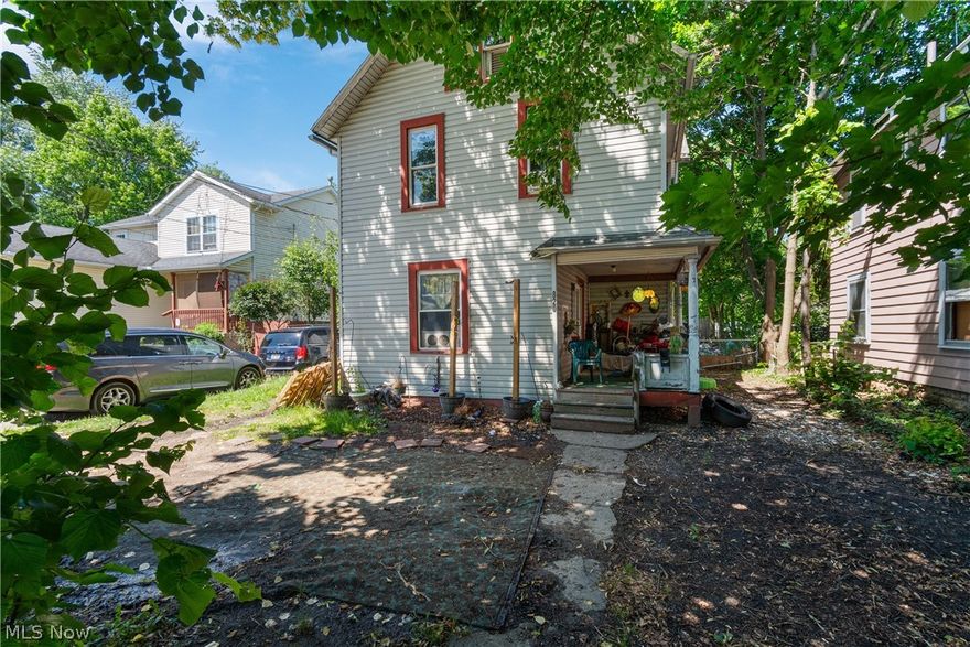 Welcome to your new home in the heart of Akron! This inviting two-story residence features three bedrooms and one full bathroom. Upstairs, the primary bedroom offers even more versatility with two additional bonus rooms—perfect for a home office, creative space, or cozy retreat. Step outside to enjoy a fully fenced yard, providing both privacy and security. A driveway ensures easy, convenient parking and added peace of mind. PLEASE ALLOW 48 HOURS for response to any offers