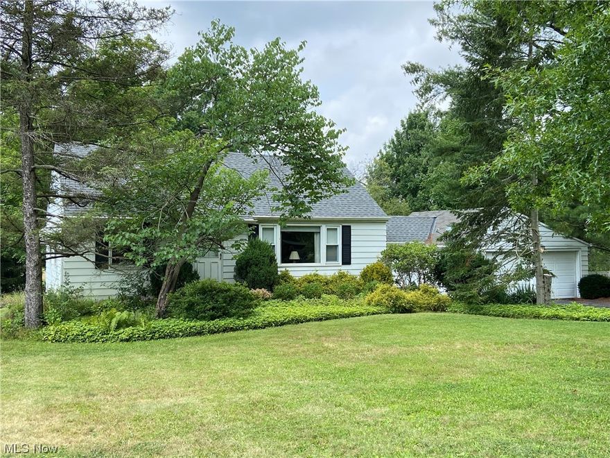 This One Owner Ranch Style Home sitting on 1.4 Acres in Novelty has been lovingly cared for over the years.  Offering Two Bedrooms, Two Full Baths, an Open  Living Room with picture window offering plenty of Natural Light, a Spacious Eat In Kitchen with All Appliances included.  Plenty of storage with many built in's throughout, A Two Car Garage, A Full Attic, A Full Basement with access to back yard & complete with Laundry Area including Washer & Dryer, a Workshop, a  fruit cellar, the second bath,  the extra room,  could be a Third Bedroom or use how you wish. 
Don't wait to make your own & CALL THIS HOME!