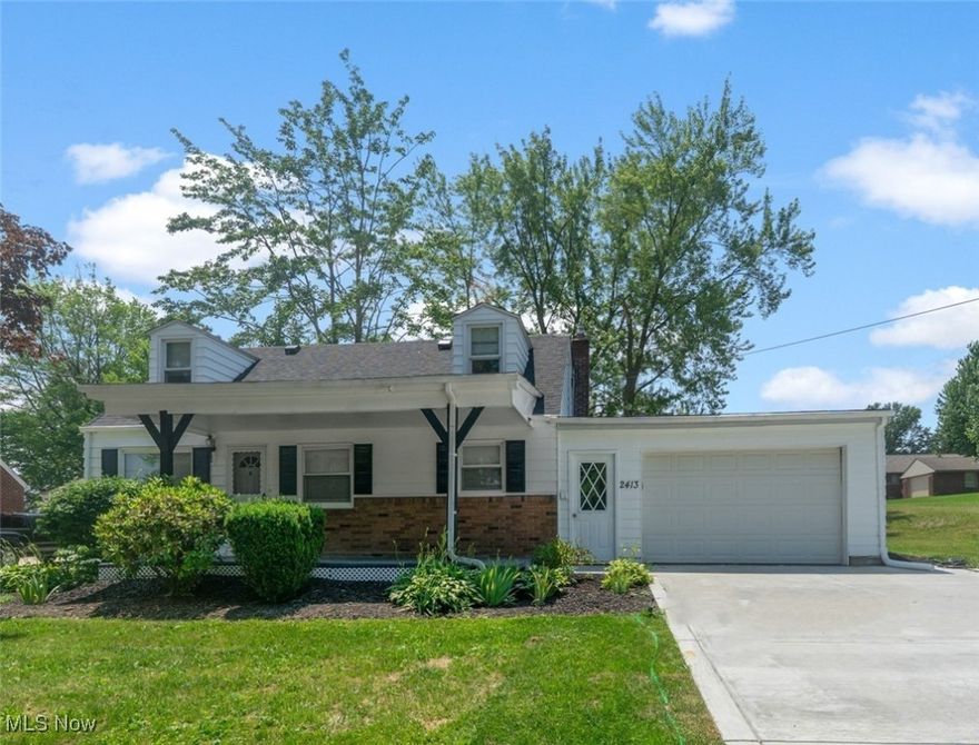 Move-In Ready – No Work Needed! This updated 3-bedroom, 2-full-bath home is perfect for buyers who want comfort and convenience without the stress of renovations. With major updates like a new roof, remodeled kitchen, two fully renovated bathrooms, all-new main flooring, and much more already completed, it’s ready for you to move right in. The main level features an open great room—perfect for a dining/living room combo. The brand-new kitchen is beautifully redone with a custom backsplash and new appliances. A large first-floor bedroom and a full bath round out the main floor. Upstairs, you’ll find two additional bedrooms and another fully remodeled bathroom. The basement is clean and freshly painted—ideal for storage or extra space. Outside, enjoy fresh exterior paint, a $15K new concrete driveway, a covered front patio, and spruced-up landscaping with fresh mulch and an amazing yard! The attached two-car garage includes a spacious workshop—perfectly fresh and clean, ready for hobbies, projects, or extra storage. With all the updates and a 3-year-old HVAC system in excellent condition, the big-ticket items are already taken care of. All that’s left to do is move in and enjoy!