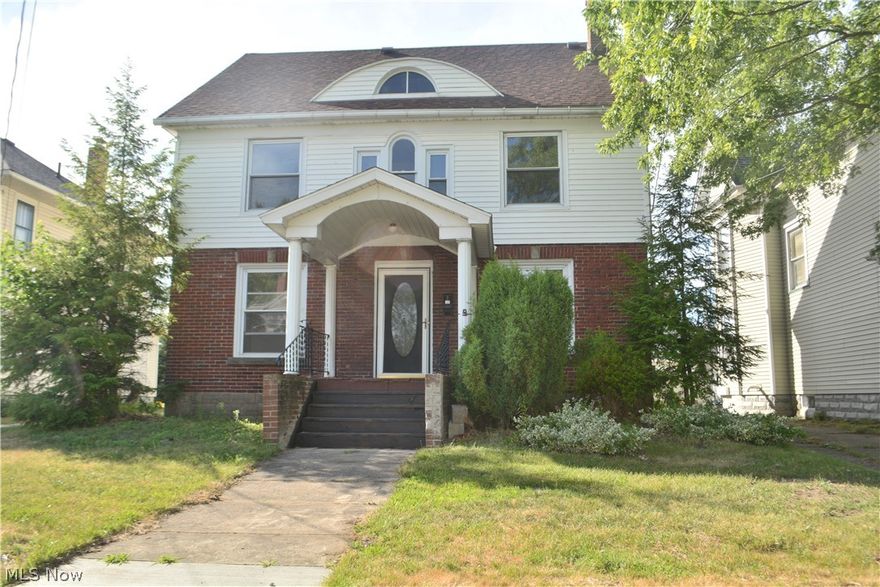 If you’re looking for space, this one’s got it!  This nearly 1800 sq. ft. brick colonial also has the charm and updates you want!  The star of the show is all the gorgeous woodwork, along with nicely refinished wood floors, other new floors throughout, french doors and great lighting to highlight it all.  Kitchen has new cabinets.  Let’s talk about space...the living room is nicely sized and the home has a formal dining room, and a SUNROOM with windows that look out at the backyard.  There are 4 bedrooms and two baths!  The furnace, roof, all plumbing, carpet, most windows, some cupboards and the hot water tank are ALL new!!  The interior has been completely painted and there are updates galore! What more could you ask for?