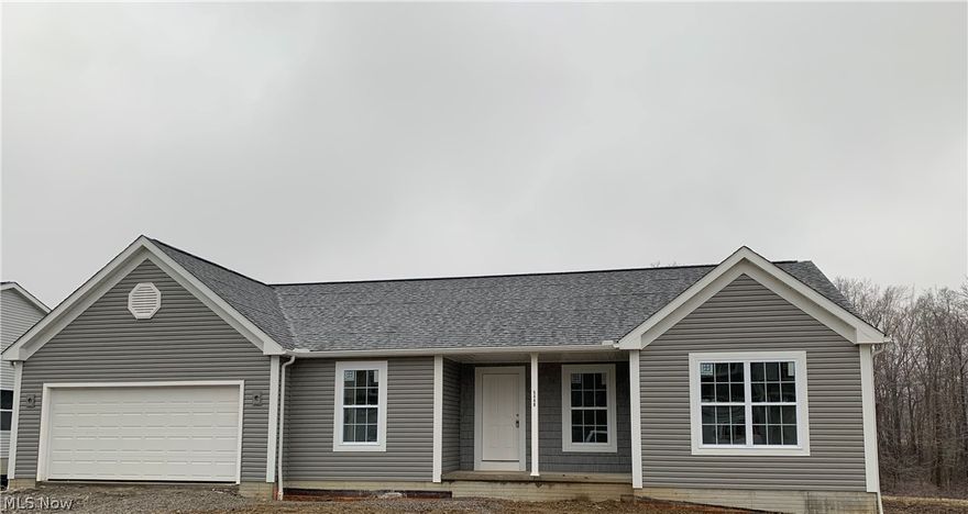 Ranch style living in a New Home! What is better than new construction? Rockland homes wow's us again with a beautiful ranch style home just finishing up final touches. This home boasts a large great room centered with an open floor plan entertaining space! The master suite is located on one side of the home, while the other 2 bedrooms are on the opposite side. Large 2 car garage, full basement, 1st floor laundry. Come tour this wonderful home and call it your own! Call today for your private showing.