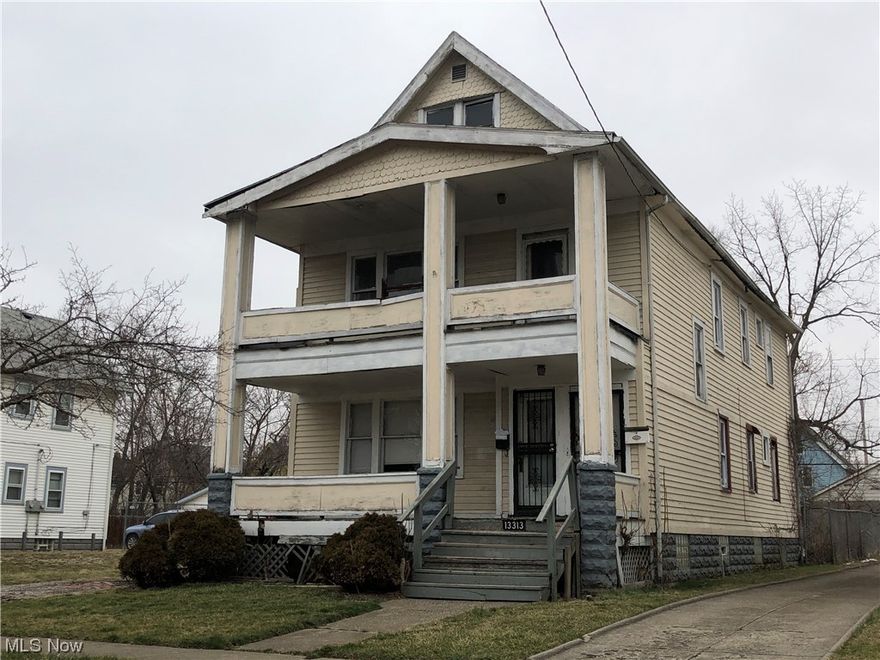 Solid Two Family Investment Property! Great Investment Opportunity! Home is also offered in a Portfolio Package of 16 Homes (Singles & Multi- Family) with a total of 28 units....Total Portfolio asking Price is $1,038,000! 

Adresses Included in Package: 10301 Reno Ave, 12925 Watterson Ave, 3115 E 98th St, 3402 E. 110th St, 3250 E. 123rd St, 13200 Horner Ave, 919 E 143rd St, 13313 Ferris Ave, 12815 Ferris Ave, 3610 E. 149th St, 3895 E 147th St, 3297 E. 147th St, 3610 E. 147th St, 7715 Force Ave, 3477 E. 119th St, 4755 Blythin Rd, Garfield Hts.