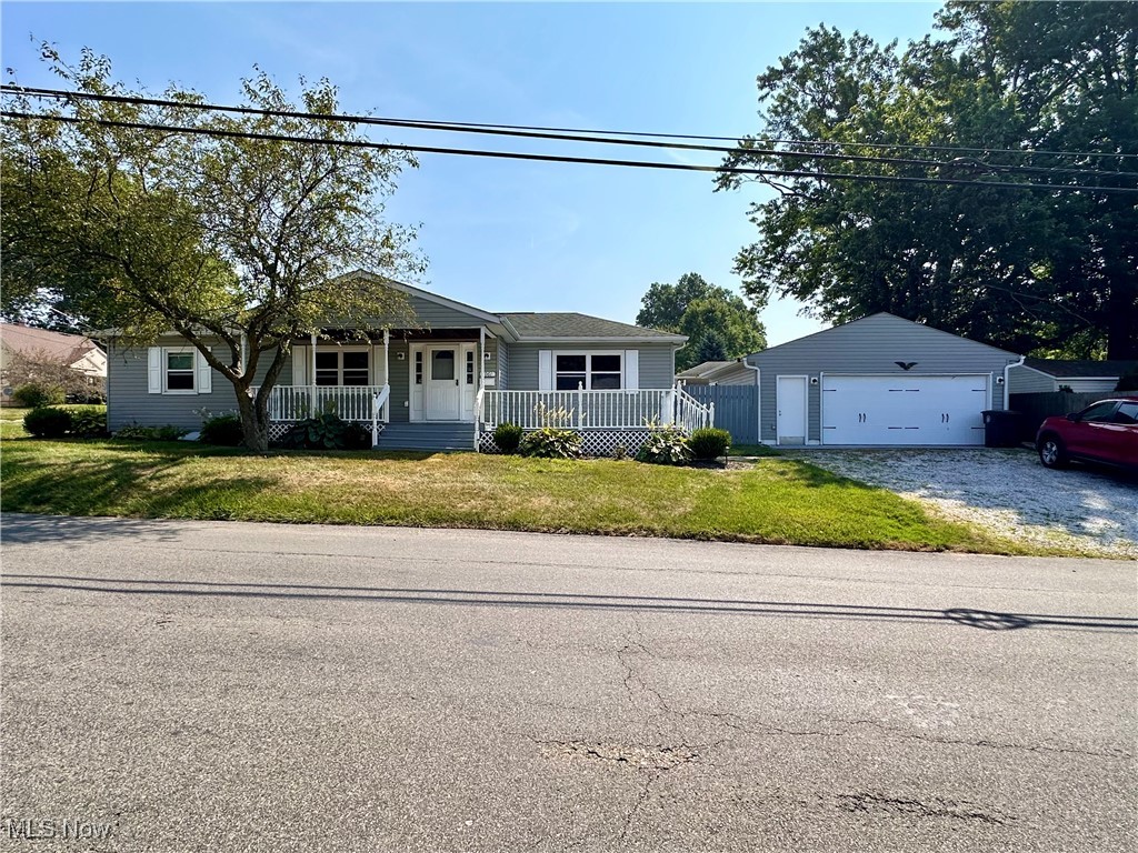 Clean one floor living, fenced-in backyard, large 2 car garage. Tenant pays all utilities.