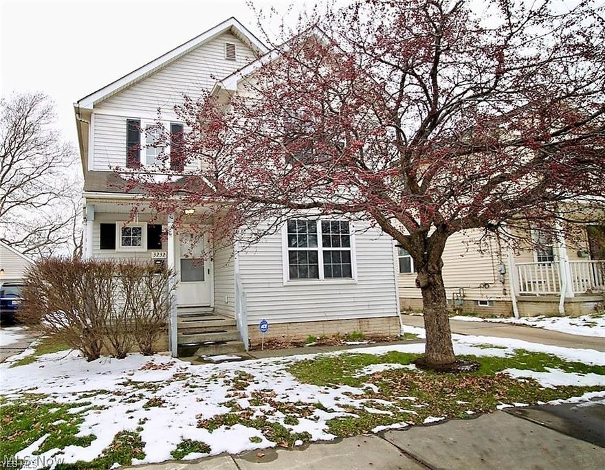 Welcome home to this lovely four bedroom, 2 full bath Colonial! First floor offers a large updated kitchen in 2017 with beautiful oak cabinets for plenty of storage, as well as new floors throughout and ample counter space for preparing your meals. There is a wonderful living room as well as a spacious family room and dining area as well; great for entertaining.   The first floor master has a huge double closet along with a spacious first floor full bath.  The upstairs offers 3 beds with another master all complete with fans and nice large closets. New Thermostat installed in 2018, upstairs carpet in 2015.  Basement offers ample storage, a laundry area, and a radon mitigation system for buyer peace of mind. Let's not forget easy access to the freeways and downtown. You can even enjoy the fireworks during game times right outside your door!