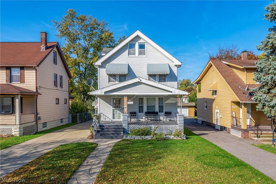 I heard you were looking for a spacious colonial home in Maple Heights.. Stop wasting your time and come take a look at this ENCHANTNG home! Breathtaking smooth as silk walls that have been completely redone in the last 3 years; and the new flooring that gives the warm red & grey walls a cozy yet modern feeling. Check out the spacious eat in kitchen with plenty of cabinet space with a beautiful backsplash for a special touch! (All kitchen appliances included in sale). Don't miss the glamorous traditional dinning room equipped with the original built in shelfing! In the basement of the home you will have a family room  and a full bathroom, as well as a small kitchenette. (stove included). Upper floors of the home you will find your 4 bedrooms and master full bathroom. Other updates include central air, new windows, furnace, cement, a relaxing back patio and so much more! Check this beauty out!