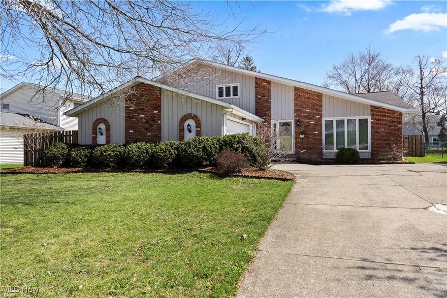 Welcome To This 4 Bedroom, 2.5 Bathroom Split Level! Over 2200 Sq Ft Above Grade Living Space Plus 29x24 Unfinished Basement! Open Two Story Foyer Welcomes You In! A Vaulted L Shaped Living/Dining Room! Eat-In Kitchen With All Appliances Staying & Granite Tops/Tiled Backsplash, Slider To The Deck & Step Down Into Family Room With Fireplace, Laundry/Mud Room, Half Bath & Bedroom (Perfect For Guests Or An Office) Complete The First Floor. The Two Tiered Deck is HUGE (34x20)! Upstairs You'll Find A Master Bedroom With Walk-in Closet, Private Full Bath, Granite Counter Vanity and Newer Ceramic Shower! Two Other Generously Sized Bedrooms & Second Updated Full Bath. Recent Improvements Include, Tankless Hot Water Heater 17, Furnace 18,Updates To The A/C 21, & Many Other Items! HVAC Has Ecobee Smart Thermostat With Room Sensors. Smart Lights As well, Attached Two Car Garage w/Opener, Water Electric, Drain! The Backyard Is Fully Fenced With Wood Privacy Fence And A 12x8 Storage/Garden Shed! Located In The North End Of Brunswick In Forest Hills, The Association has 2 Community Swimming Pools! Walking Distance To Elementary School & City Playgrounds! Easy to Show, Come & Take A Private Tour Today!