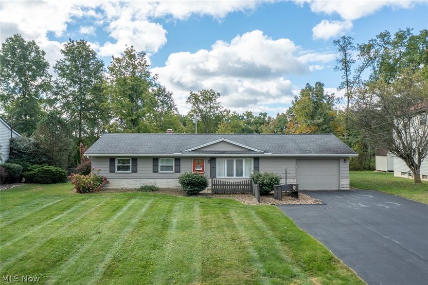 Welcome home to this impeccably clean 3 bedroom ranch.  This home is truly move-in ready and waiting for you to move right in.  It features a newer drive with ample parking, new roof, flooring, paint and bath.  Their is a great 3-season sunroom overlooking a nicely sized back yard.  Whether you are getting started or looking to downsize this great home is ready for you!