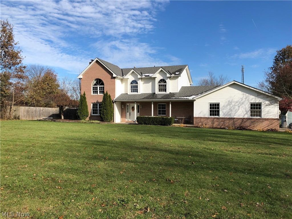 Beautifully maintained Colonial style home sitting on 1.79 acre lot with 2 car attached garage. This unique home is an open floor plan concept on the first floor with the kitchen, dining room, living and family room featuring a wood burning fireplace with gas start. The upper level has 4 bedrooms and 2 full baths. The huge master bedroom includes a walk-in closet and en-suite bath with a jet tub plus a bonus room. Full basement includes a bonus storage area, newer furnace and new hot water tank (2019). The backyard has a nice deck for entertaining and above ground pool. Call for your private showing today!