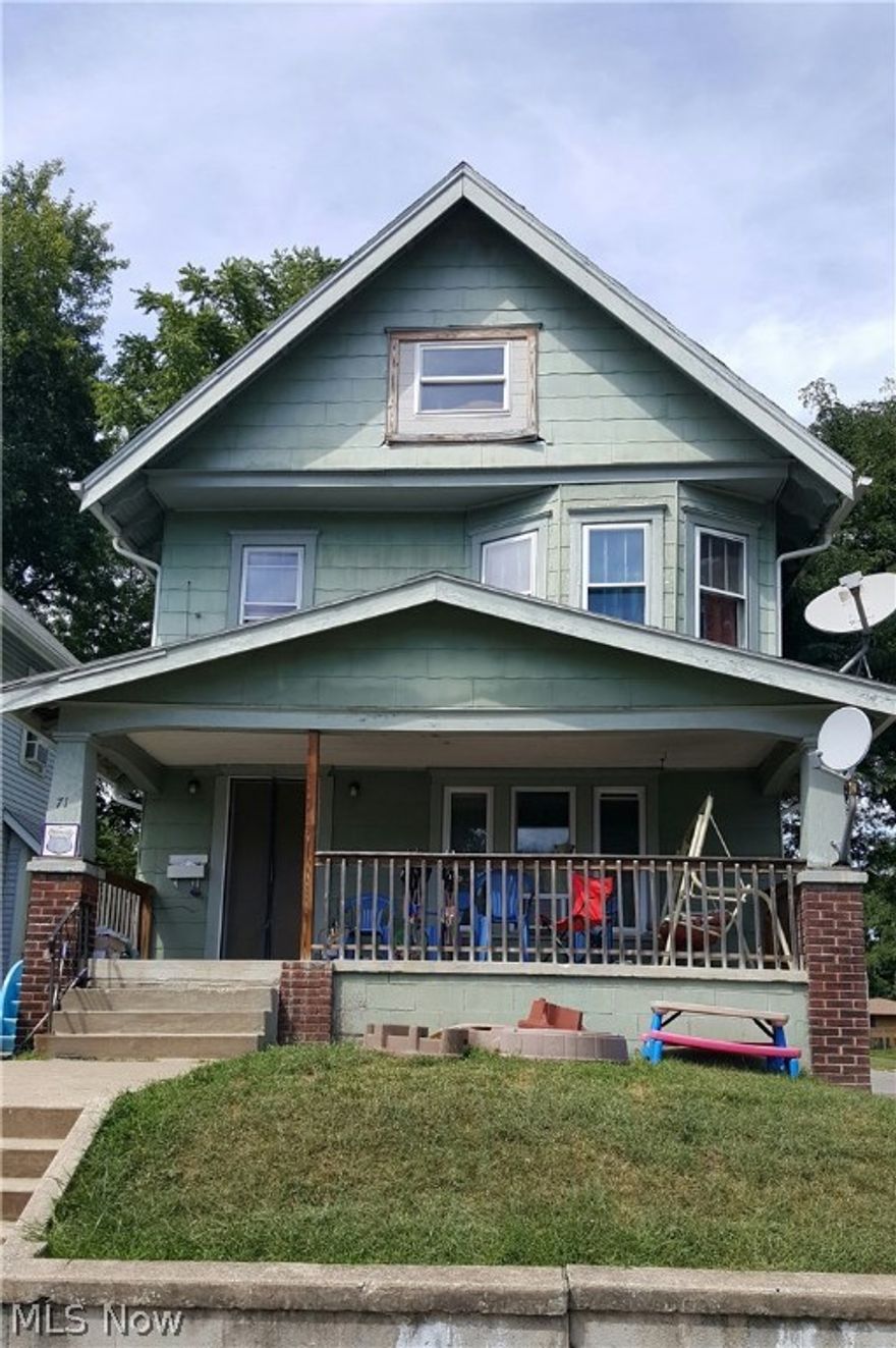 This is a great house on a corner lot.  It is currently tenant occupied and gives a good rental stream.  This would be great to add to a portfolio or could be an owner occupied.  Call today for showings!