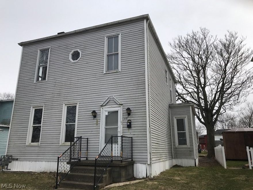 Investors look here!  Main floor unit has 3 bedrooms, 1 bath. Upper unit has 1 bedroom, 1 bath.  Previously rented for $625 gross including the garage. Could easily be converted back to a single family residence.  Separate gas and electric.  This is a Fannie Mae Homepath Property. If buyer is going to occupy the home then offer must include owner occupant certification. Agents, please read Broker remarks