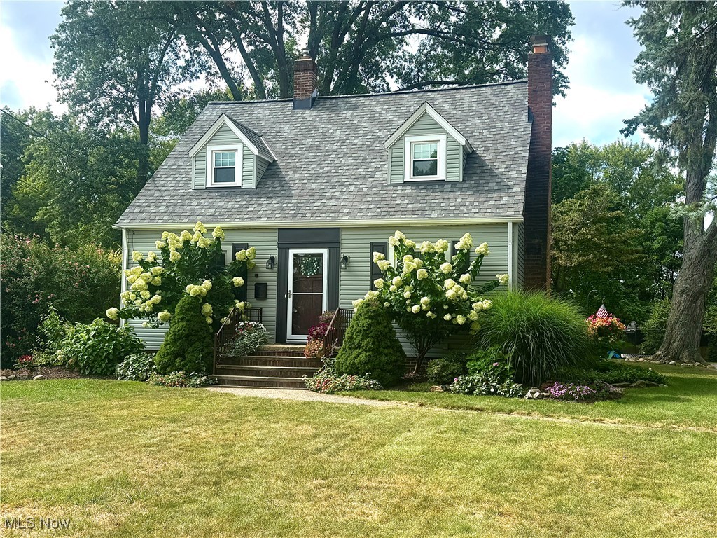 Welcome to this beautifully maintained 3-bedroom, 3-bath Cape Cod, perfectly blending classic charm with modern convenience. Situated on a large lot with a huge yard with a spacious deck and a 2-car detached garage, this home offers comfort, space, and thoughtful updates throughout. Step inside to a main-floor bedroom ideal for guests or one-level living. The heart of the home features an updated kitchen with a newer fridge, stove, dishwasher, and microwave, plus a walk-in pantry for all your storage needs. All bedrooms have hardwood floors. Cozy up beside one of the two decorative fireplaces or enjoy the additional living space in the fully finished basement, which includes a full bath, spacious family room, a bonus room (can be used as a 4th bedroom), and a dedicated storage area. Upstairs, two spacious bedrooms and another full bath provide plenty of room, while the expansive attic—running dormer to dormer—offers exceptional storage space. Additional attic access in the detached garage includes a water hookup and electrical box—ideal for a workshop or hobby space. This home is move-in ready with major updates already completed: Roof: November 2024, Siding & Gutters: January 2025, Windows: January 2025 (except stair window), Boiler: Approx. 8 years old with new hot water tank made especially for boilers, new chimney liner, for the boiler, new cap, and tuck pointing. Conveniently located and full of character, this Cape Cod gem offers both functionality and flexibility. Don’t miss the opportunity to call it yours!