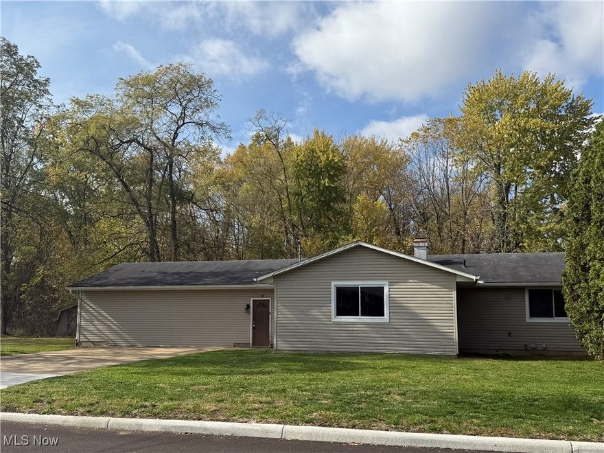 Lots of living space in this 4 bedroom and 2 full bath ranch situated on a double lot in Massillon City! Oversized den space that could also serve as a 5th bedroom. Main floor laundry for convenience and ample sized office space. Possibilities abound in this 2200+ square foot home- schedule an appointment today to see the potential!