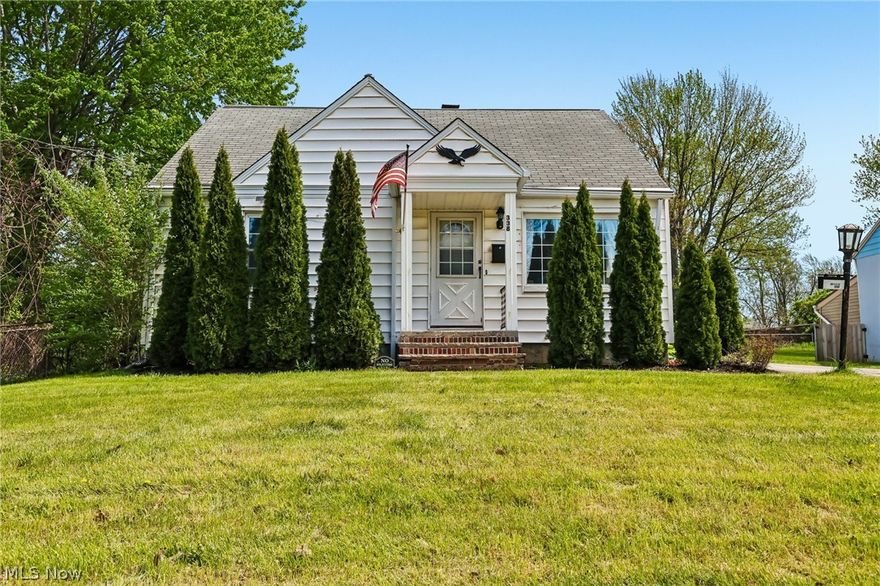 This beautifully-updated and well-maintained 4 bedroom 1.5 bath home in Berea is a turn-key property just waiting for you to call home! Luxury vinyl flooring throughout first floor. Living room features built-in storage and recessed lighting. Eat-in kitchen is fully-renovated and modernized with stainless steel appliances, garbage disposal, soft-close doors/drawers, and pull out shelves. First floor bathroom features built-ins and a skylight as well as a shower by BathPlanet that includes a lifetime warranty! 2 bedrooms on first floor with 2 additional upstairs. Upstairs also features added storage and built-ins along with hardwood flooring and new carpeting. Back deck off of recently renovated sun room, and a large, fenced in, backyard featuring raised garden beds, and custom poultry coop/run. Fully-waterproofed basement features Nature Stone flooring, recently replaced sump pump (1 year), work bench, laundry hookups for washer and electric dryer (washer and dryer photographed do not stay). Newer HVAC system fully replaced 2 years ago (Central air and Furnace units). Hot water tank is 7 years old. Curtain rods and window treatments remain as well! Wired Cat6 network throughout. A two car detached garaged with attached additional storage room in back. Just a short walk from Rocky River Reservation and Metro Parks, easy access to freeway, fairgrounds, and historic downtown Berea! This is a must see, not expected to last long!