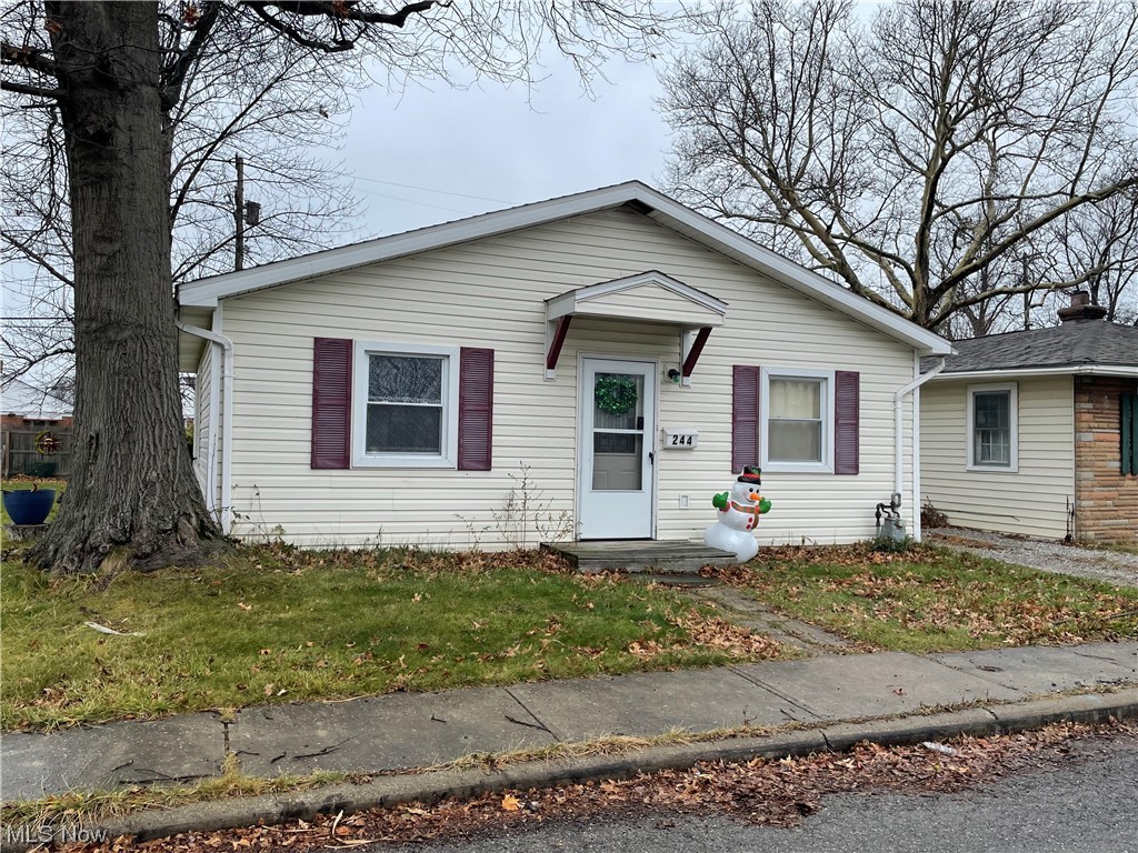 Great turnkey opportunity for an investor. Tenant currently under a lease until November 2024 paying $910/month plus $100/month for water and sewer. Vinyl siding, vinyl windows, younger furnace. Some pictures are from prior to the tenant moving in. Part of the driveway is a shared driveway. Buyer to assume all pos violations. Owner selling as-is.