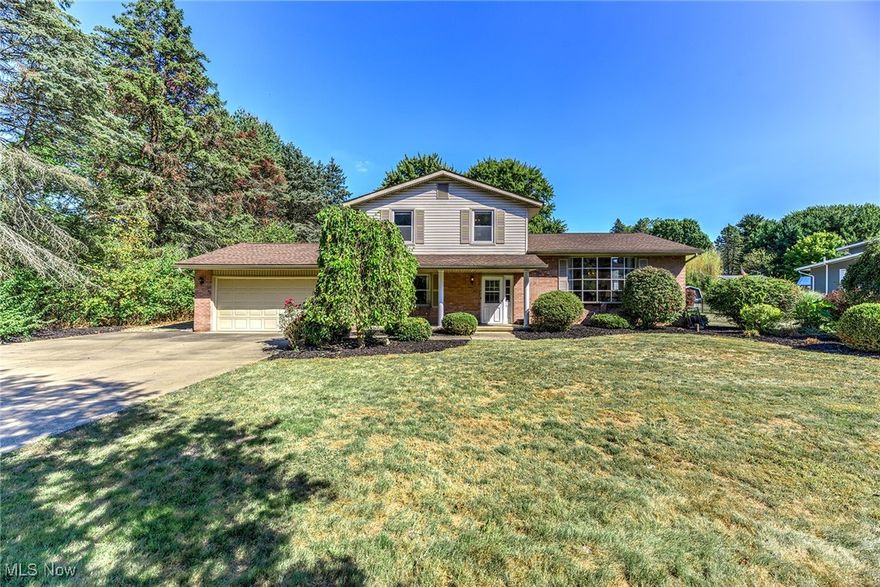 Pride of ownership shows in this lovingly well maintained and meticulously clean one owner split level home in Uniontown! With this thoughtfully designed layout, the first floor main level offers a spacious foyer, the cozy family room with a fireplace, a huge sunroom with vaulted ceilings, half bath and a large office/mudroom.  The next level you'll fins a well appointed eat in kitchen, a formal dining room, and a very spacious and sunny living room.  The third level offers a spacious Primary Bedroom with multiple closets and an en suite bathroom.  2 additional spacious bedrooms with great closet space finish the upper level. The lower level has plenty of storage and laundry room as well as an additional finished rec room. Charming front porch and private back patio, plus an extra storage shed in the back. Newer furnace, AC and water tank. Charming residential street of well maintained homes. Dont miss this one!