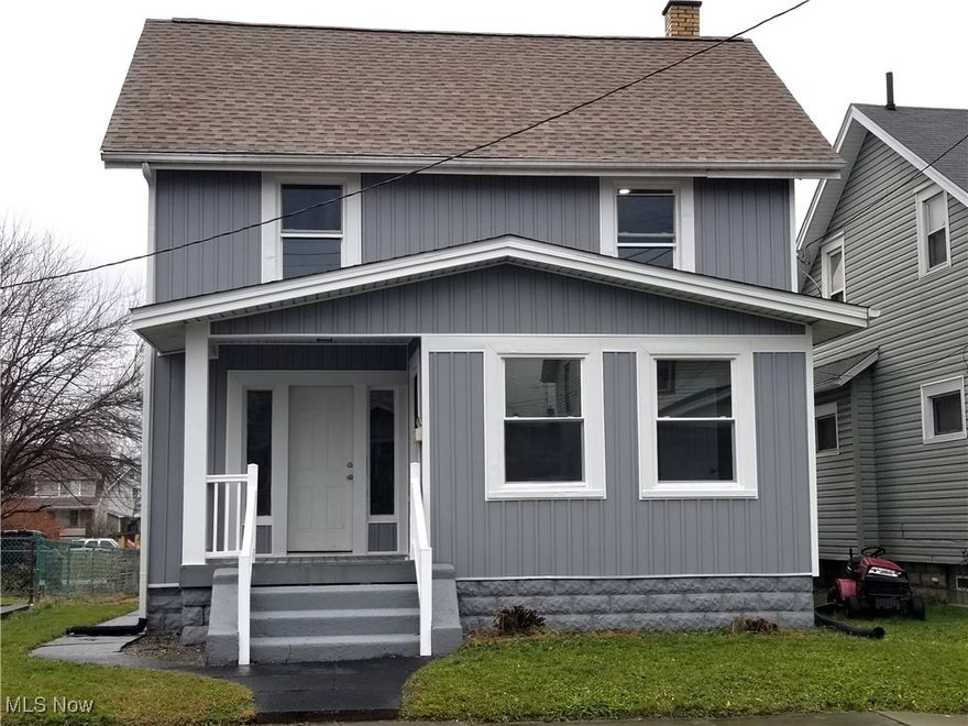 Updated and renovated Canton home with new roof, siding, flooring, and a host of other fine upgrades. This large 3 bedroom colonial has walk up stairs to a floored attic for additional storage plus a full basement with an additional masonry storage room. Large back yard with a two car garage accessed from a rear public street. Fenced Yard also has a separate gated entrance from the rear street for storage of a boat, RV, or other vehicles. This renewed and rejuvenated home is not one to pass up, especially with the special financing and purchase grant money available.