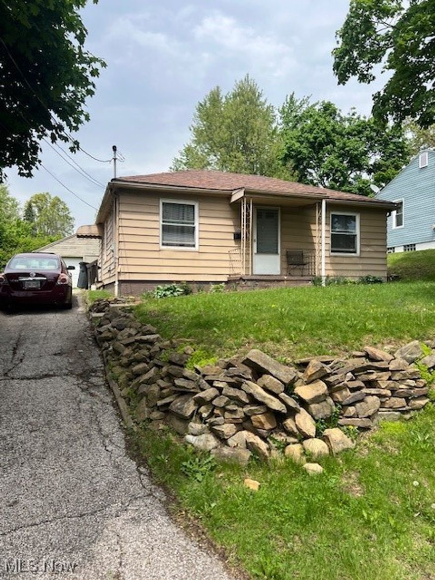 Ranch with curb appeal! Large rooms with lots of potentials. Home would make a great investment property or a nice place to grow old. Call for details!