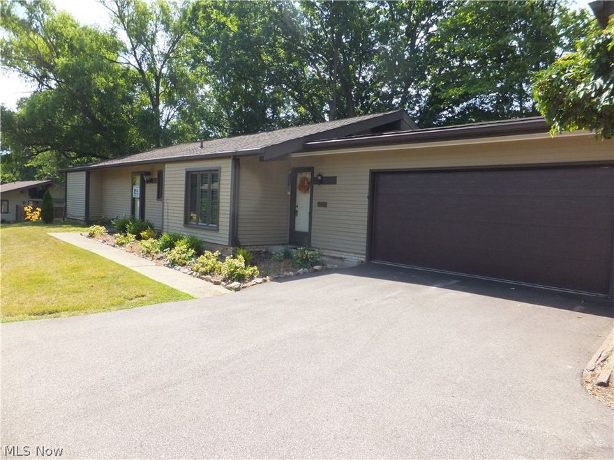 Enjoy this spacious one floor 2-bedroom condo located in the heart of downtown Brecksville and within walking distance of the Brecksville Reservation, library, rec center, restaurants, shopping, minutes to freeway, open floor plan with vaulted ceilings, fireplace, central air, all appliances stay, large walk-in closet, attached 2 1/2 car garage w/nature stone floor, water, electric and door opener