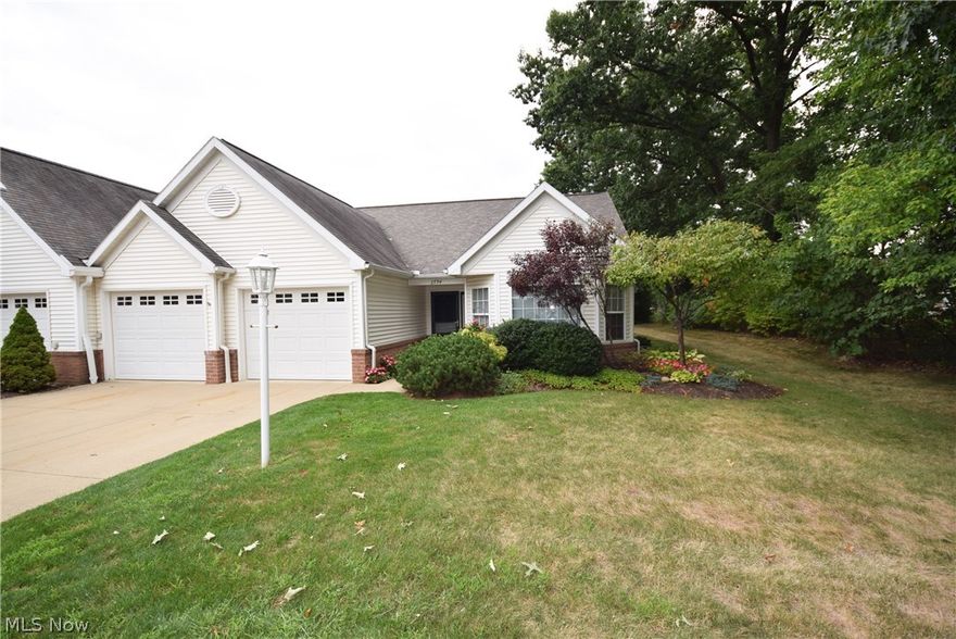 Welcome to this fabulous end-unit ranch condo located in The Ridges of Camden Park.  2 bedrooms, 2 full baths and a great office or formal living room in the front of the condo. Attractive tiled foyer. The kitchen has gorgeous oak cabinets and hardwood floors. Large master bedroom featuring a walk-in closet and spacious master bath. The spacious vaulted great room is perfect for entertaining with attached open sun-room for a more comfortable feel. Fabulous patio off of the sun-room, which creates private outdoor space. First floor laundry room, no steps. This condo is a true delight. Don't miss out! Call to schedule your appointment today.