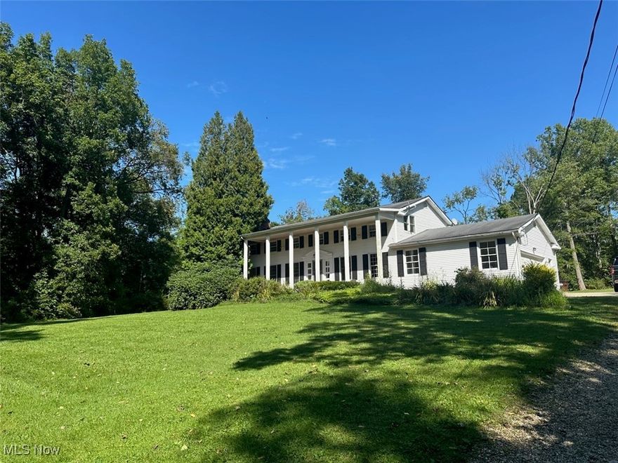 Discover your dream home with this stunning lease opportunity! Experience tranquility in over 4,000 square feet of beautifully designed living space, nestled on nearly 3 acres of peaceful, nature-filled land. The first floor welcomes you with new luxury vinyl plank flooring, fresh paint, and an open, inviting layout. The spacious kitchen features newer appliances, ample cabinet and counter space and east access to the back deck through sliding doors. Prefect for outdoor dining and entertaining. Relax in the cozy family room by the fireplace, or make use of the versatile bonus room complete with built-ins, ideal for a hoe office or den. The first floor also includes a large dining room, a half bath and a laundry area equipped with a washer and dryer. Upstairs enjoy four generous bedrooms, including a master suite with a full private bath and walk-in closet. An additional full bath serves the remaining bedrooms for added convenience. Basement is partially finished with fresh paint and new carpet! Don't miss the chance to lease this exceptional property! Schedule your private tour today!