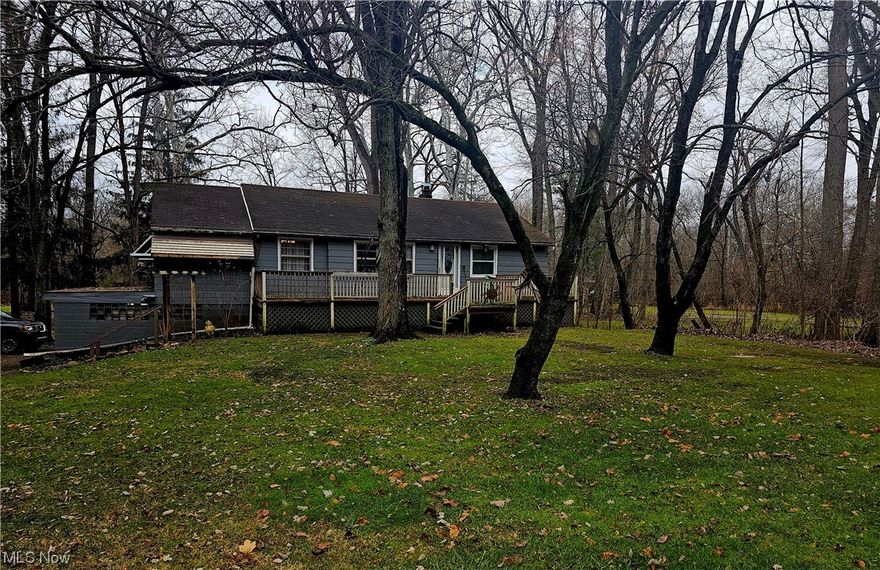 Welcome to this beautiful 3 Bedroom 1 Bath on wooded lot. HOME IS BEING SOLD AS IS OWNER WILL NOT MAKE ANY REPAIRS . Enjoy the beauty of nature. No appliances included. Give this home your TLC