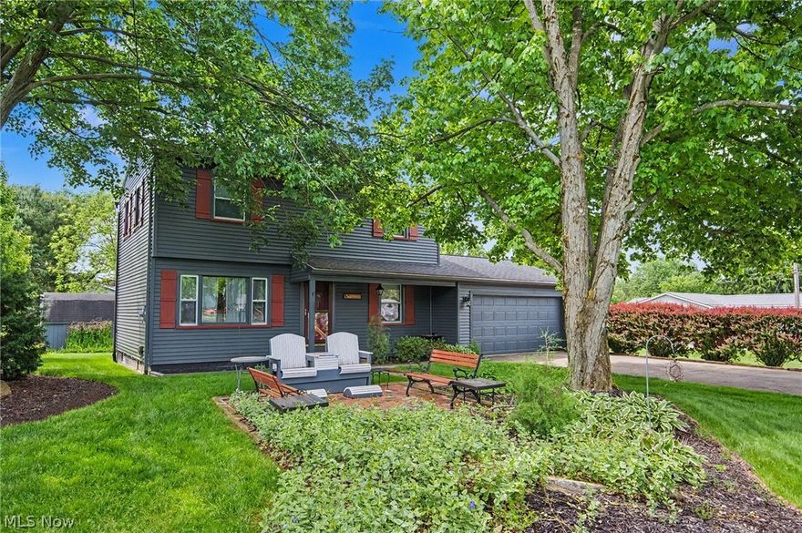 Welcome to 120 Winter Lane — a warm and inviting home perfectly situated on a quiet corner lot in the desirable Lakeview Local School District. Fresh paint throughout the main floor, all new flooring, refreshed kitchen cabinets, updated countertops, and newer kitchen appliances give this home a bright, modernized feel from the moment you step inside. The recently updated half bath adds even more style and functionality to the main level.

The main floor offers a comfortable living area filled with natural light, a welcoming dining space, and a functional kitchen designed for easy everyday living and entertaining. Upstairs, you’ll find three cozy bedrooms and a full bathroom, providing a practical and comfortable layout.

The finished basement adds valuable flexible living space that can serve as a fourth bedroom, home office, workout area, or recreation room. Outside, an additional outbuilding formerly used as a workshop has been converted into a unique entertainment space, offering even more room for hobbies, gatherings, or relaxing with friends and family. Complete with a 2-car attached garage and set in a peaceful neighborhood setting, this home combines comfort, versatility, and thoughtful updates throughout.