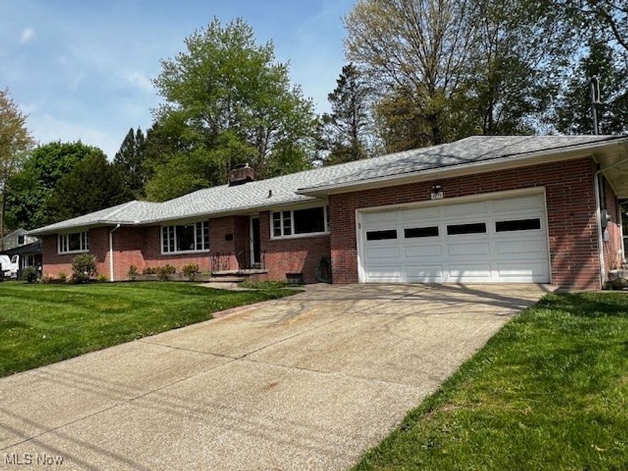 A rambling well-cared for Brick ranch including larger bedrooms, 2 Full and 1 half bathroom. A wonderful larger kitchen with a lot of natural light. Full Large Basement- great for entertaining with extra kitchen and also a fireplace. A great workshop as well. 2 Car attached garage and covered outdoor backyard patio-- Move in Ready, Won't last long.