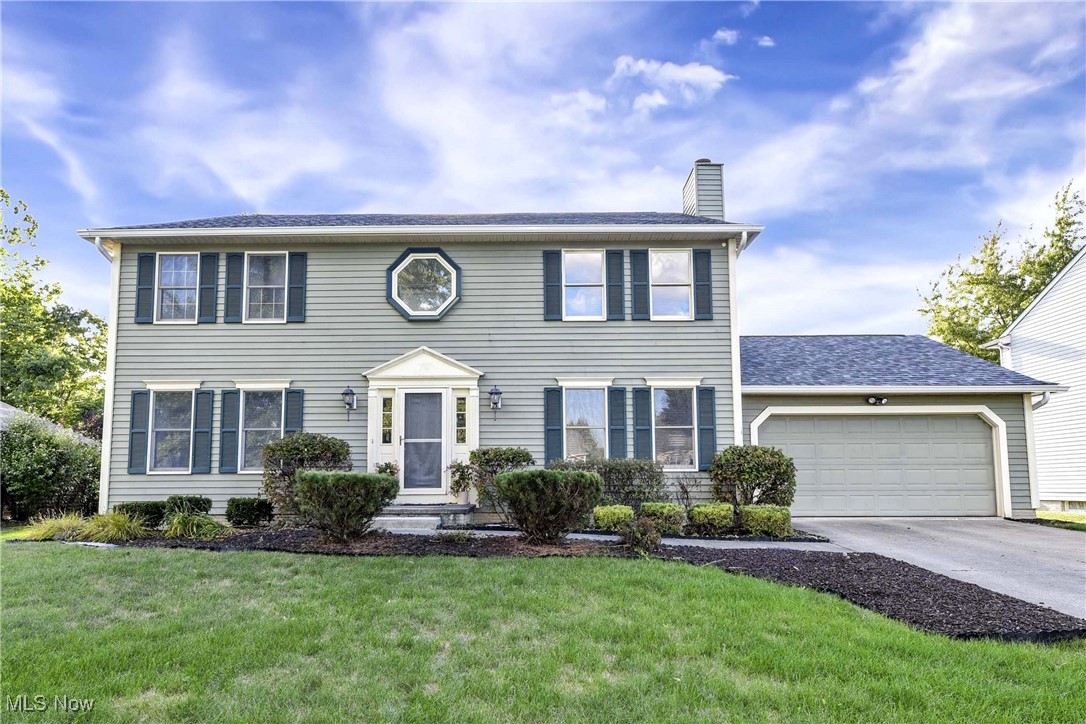 Prepare to be moved! Welcome to 13071 Mariner Drive, a beautifully updated 4-bedroom, 2 full bath, 2 half bath colonial located in North Royalton. This spacious and thoughtfully designed home offers comfort, style, and functionality—perfect for modern living.
Upon entering the inviting foyer, you'll find the living room just to your left. This bright and airy space features newer luxury vinyl plank flooring, which flows seamlessly into the ample dining room—an ideal space for everyday meals or special gatherings. The updated kitchen is a true highlight, featuring custom cherry cabinetry, quartzite countertops, a cozy breakfast nook, and sliding doors that open to the backyard deck. A first-floor laundry room, located just off the kitchen, adds everyday convenience. The inviting family room includes a wood-burning fireplace, perfect for cozy evenings, and a half bath completes the main level.
Upstairs, the spacious primary suite offers a peaceful retreat with a fully renovated en suite bathroom featuring double vanities, dual shower heads, and a private commode area. The second bedroom includes a walk-in closet, while two additional bedrooms and an updated full bathroom provide plenty of room for family, guests, or a home office. The basement adds valuable bonus space with newer carpeting and a convenient half bath—plenty of room for a rec room, workout space, office, and play area. A two-car attached garage offers additional storage and functionality. Step outside to enjoy the expansive backyard with a deck just off the kitchen—perfect for entertaining or relaxing. Buyer can gain access to the community pool by joining the HOA. Recent updates include newer roof (2023), master bath and updated main bath and fresh interior paint (2025), making this home truly move-in ready. 1 Yr. Home Warranty Included! Don’t miss the opportunity to own this well-maintained and beautifully updated colonial in a desirable North Royalton neighborhood—schedule your private tour today!