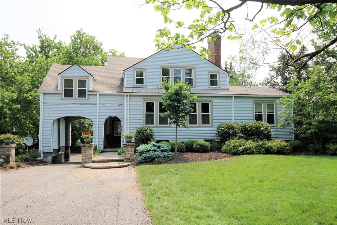 Welcome to this four bedroom, one full & two half bath home where precious memories begin right here! Sensational open flow to the great room with chestnut beams & ceiling Harvested from backyard, new carpet 2019, wood stove w/blower & overlooks the spacious, private backyard. Completely remodeled chef's kitchen has an abundance of new soft close hardwood cabinets, stainless steel appliances, beautiful granite counters, & a built in beverage fridge in the island. There is also a pull out pantry, recessed lighting LED, real wood crown molding, pennant lighting. Stunning first floor library has built in book shelves w/wood burning fireplace & there is a huge open living rm w/original hardwd flr & crown molding. First flr bath has been completely remodeled w/antique vanity & modern fixtures. New copper plumbing & updated water softener with K5 filtration throughout. Large master suite offers a master walk in closet and there are three large sized bedrms w/walk in closets. The bright upstairs bathrm has remodeled floor, tub tiling, toilet & sinks. Basement was waterproofed & exterior retaining wall in 2019. Two car garage, & tons of parking. The fabulous flat private backyard has a fire pit & 18x36 in-ground heated pool, 9' deep w/diving board. There is a new liner & winter cover, new pump 2019. There is a fantastic paver patio, walk up steps & deck for entertaining. Updates include entire electric redone in 2012, HVAC system with central air throughout and hot water tank 2018.