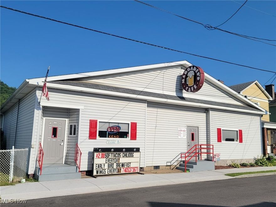 Fully operating turnkey family restaurant /bar combination with long community ties. Recently renovated this property comes with all equipment and liquor licenses. Upon viewing the property, you will see many recent updates not only to the building but equipment and furnishings as well. This property is perfect for the person that wants to put their own spin on dining and entertaining without the headaches of starting from the ground up. Owner may consider leasing the real estate to give the new owner some time to get established. Come and look, bring your questions and ideas! This is truly turnkey all equipment, furnishings and licenses!!