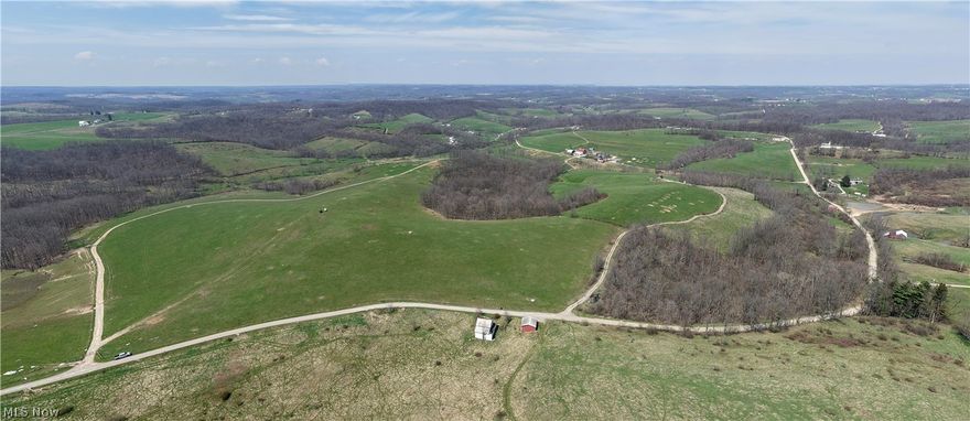 Auction Day is Saturday May 16th, 2026 at 11:00 AM. Located between Millersburg and Coshocton, just minutes from State Route 83, this 153-acre property offers phenomenal views and exceptional opportunity. Featuring a desirable mix of open ground and wooded acreage, the land showcases scenic hilltop building sites, a creek flowing through the lower portion of the property, and a pond tucked toward the back, surrounded by woods and an open field that would make an ideal food plot location. The property will be offered in 7 parcels ranging from 5.3 acres to 63.7 acres, as well as in its entirety, providing flexibility for a variety of buyers. Whether you are looking for a building site, recreational getaway, hunting property, or long-term land investment, this property offers the setting, diversity, and potential to fit many different needs.