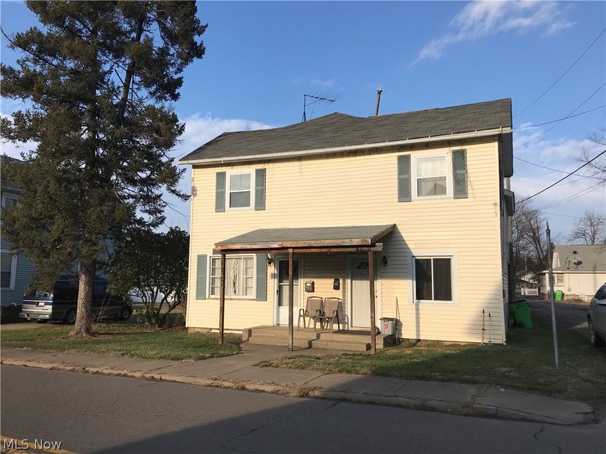 2 story side-by-side duplex with a 3 car detached garage. This property has potential of being a great investment. Unit 1 has 4 bedrooms, 1 1/2 baths and first floor laundry. Unit 2 has 2 bedrooms and 1 bath. This property is situated on a 65x160 corner lot. This property sells as is. All buyers will need a letter of approval from their bank or proof of funds prior to any offer being submitted. It is the buyer's responsibility to verify all information and complete inspections. No utilities will be turned on for inspections or an appraisal. The seller and the listing broker have no information pertaining to this property.