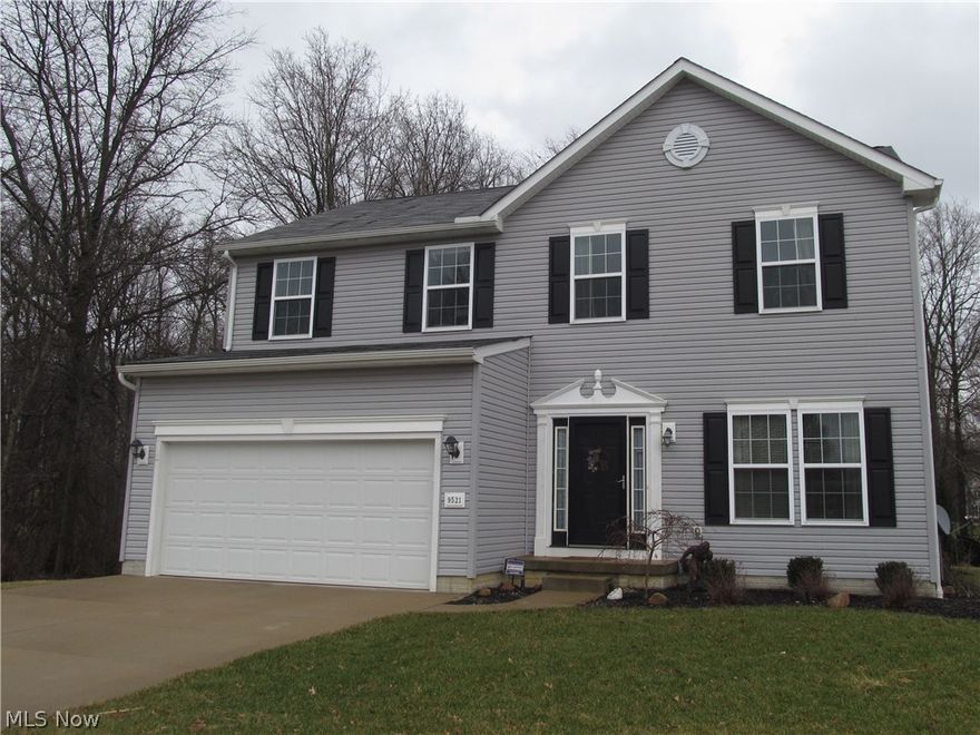 Be first or be sorry! Turn the key and move in to this 3 bedroom 2 1/2 bath colonial located on a quiet cul de sac. Only 5 years young! Entertaining kitchen with granite counter tops, big breakfast bar with air stone sides, glass & stainless steel back splash and walk in pantry. Morning room with volume ceilings. First floor home office and spacious family room. Beautiful wood floors! Nine foot ceilings on first floor. Owner suite has full bathroom with jetted tub shower and his/her sinks. Big loft makes a great media room or game room. Second bedroom has two double closets. Second story laundry room. Basement pre-plumbed for bathroom. Alarm system. Oversized heated garage with hot/cold water. Awesome sunset views! No R.I.T.A taxes.