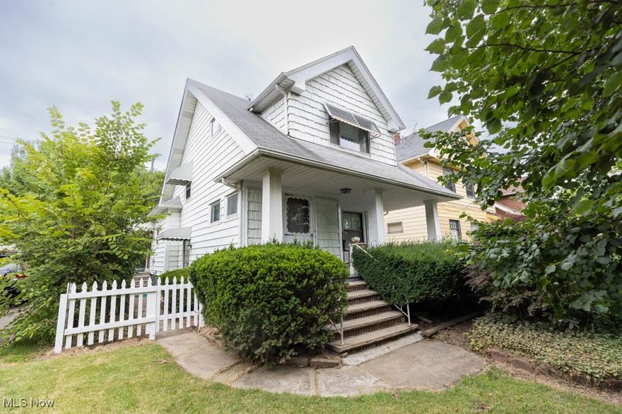 Fantastic 3 Bedroom 1 Bath Cape Cod Located In Cleveland's West Blvd Neighborhood!! Relax On Your Covered Front Porch! Gorgeous Natural Woodwork Flows Throughout Spacious Living & Dining Room Which Offers Built-In Cabinets Along With Window Seating! Large Kitchen Includes Newer Flooring, Cabinets, Wood Ceiling, Recessed Lighting, Additional Room For Dining And All Appliances Stay!! Upstairs You Will Find A Huge Master Bedroom With Wood Accent Wall & Walk-In Closet! The Second Level Also Has A Full Bath, Two Additional Bedrooms And Rear Balcony Access! Lower Level Basement Features A Standup Shower, Additional Toilet, Newer Furnace, Hot Water Tank & Plenty Of Room For Storage!! One Car Garage With Additional Workshop/Office Space That Could Be Converted To A Second Car! Fully Fenced & Private Back Yard With Beautiful Oversized Deck! This Is A Wonderful Family Home!! Make An Appointment Today!