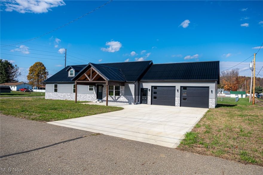 Discover the perfect blend of modern elegance and comfortable living in this brand spankin' new, meticulously crafted 5-bedroom, 3-bathroom home at 950 Beech St. Newcomerstown, OH. This impressive newly built home offers a rare opportunity to own a home that combines quality craftsmanship with beautiful finishes and a thoughtful layout. 
Spacious Living: With 5 bedrooms and 3 full bathrooms, this home offers ample space for family and guests, ensuring everyone has their own private retreat.

Extra Tall Partial Basement: The large unfinished basement provides additional space that could be a perfect home theater, gym, or extra storage. Its extra-tall design allows for versatile use and future expansion.

Beautiful Finishes: You will appreciate the attention to detail with high-end finishes throughout the home, from the modern kitchen to the elegant bathrooms with luxurious fixtures and holy walk-in shower!

Open Floor Plan: The open-concept design creates a seamless flow between the living, dining, and kitchen areas, ideal for entertaining and family gatherings.