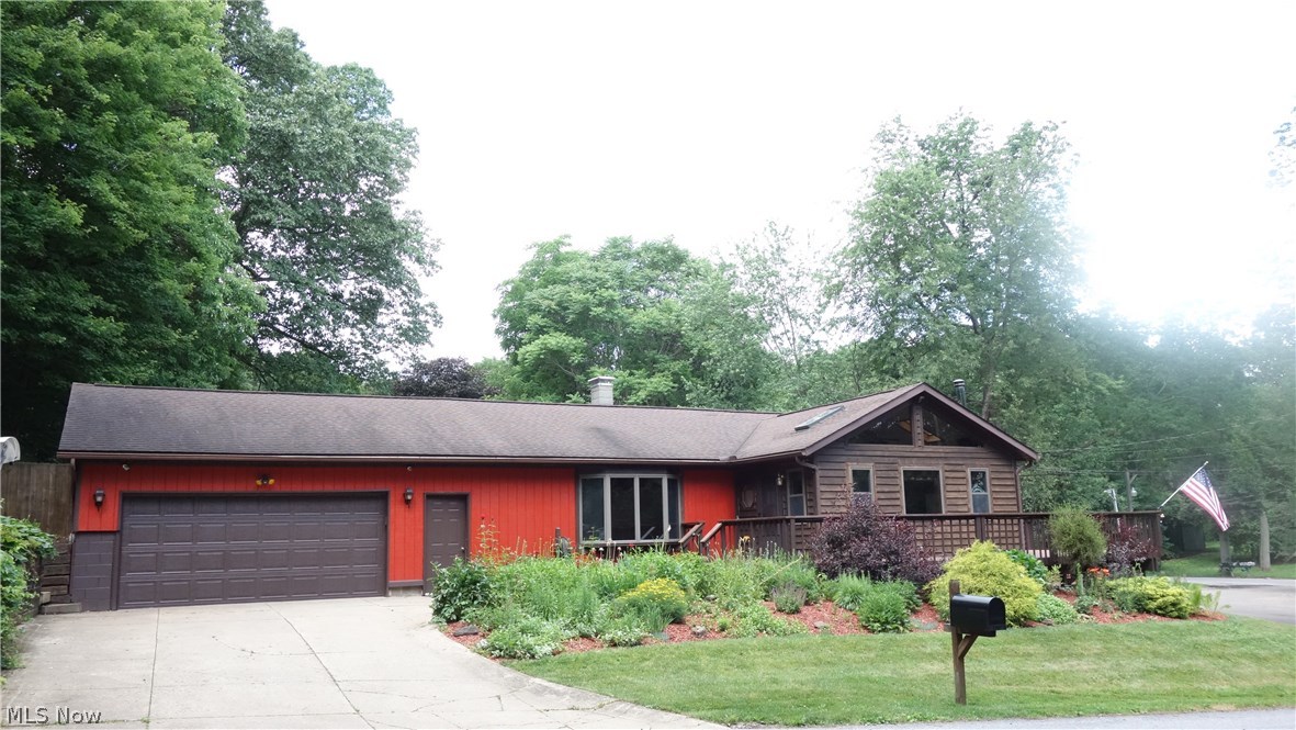 *WOW* walking distance to THE PORTAGE LAKES (see pics) w/a Bonus: You can join the S.A.H.A.R.A. assoc (small fee) for beach/lake priveledges and @ addl' cost a boat dock may be possible--as docks come available**This lovely ranch offers a jumbo 2+ heated garage w/ addl' electric & xtras, a 20 x 12.5 carport, a 16 x 12 barn poolside w/ loft storage plus an addl' shed, a magnificent 39 X 16 "in-ground" solar heated pool w/ xtras, surrounded by a plus size patio, privacy fenced**all this and and much more @ this beautiful ranch & its vibrant landscaped, very private nearly 1 acre lot that stretches beyond the privacy fence, allowing ample room for addl' parking, playing, gardening, etc.** Very open, gorgeous kitchen w/lots of oak cabintry, granite countertops & island, opens into a 1st floor vaulted family room w/a woodburng stove, skylites & super charm**Rich oak flrg and lovely tile flrg w/oak trim, etc., laundry, newer full bath w/heated floor--xtras & 2 bedrms all on 1st floor**2 bedrooms, full bath, 2nd possible kitchen w/ dbl ovens in "walkout" lower level**Just minutes to the Portage Lakes State Park w/ public boat launch**This could be your Portage Lakes haven**