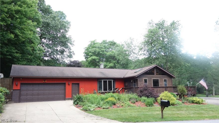 *WOW* walking distance to THE PORTAGE LAKES (see pics) w/a Bonus: You can join the S.A.H.A.R.A. assoc (small fee) for beach/lake priveledges and @ addl' cost a boat dock may be possible--as docks come available**This lovely ranch offers a jumbo 2+ heated garage w/ addl' electric & xtras, a 20 x 12.5 carport, a 16 x 12 barn poolside w/ loft storage plus an addl' shed, a magnificent 39 X 16 "in-ground" solar heated pool w/ xtras, surrounded by a plus size patio, privacy fenced**all this and and much more @ this beautiful ranch & its vibrant landscaped, very private nearly 1 acre lot that stretches beyond the privacy fence, allowing ample room for addl' parking, playing, gardening, etc.** Very open, gorgeous kitchen w/lots of oak cabintry, granite countertops & island, opens into a 1st floor vaulted family room w/a woodburng stove, skylites & super charm**Rich oak flrg and lovely tile flrg w/oak trim, etc., laundry, newer full bath w/heated floor--xtras & 2 bedrms all on 1st floor**2 bedrooms, full bath, 2nd possible kitchen w/ dbl ovens in "walkout" lower level**Just minutes to the Portage Lakes State Park w/ public boat launch**This could be your Portage Lakes haven**
