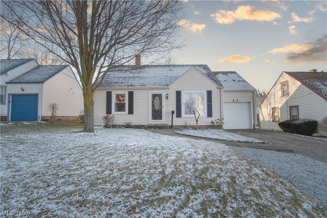 This charming bungalow home is located in Plain township. Great curb appeal! As you walk up to the front door, the nice-sized living room welcomes you with abundant natural light from the large window overlooking the front yard and original hardwood floors throughout the home. The kitchen has light gray cabinets, solid surface countertops, and appliances (included). Access from the one-car garage is conveniently located in the kitchen. Bedroom 1 of 3 has a sliding door to the lovely fenced-in backyard. Bedroom 2 of 3 is located on the first floor as well. A full bath with a shower/tub combo and pedestal sink completes the main floor. Upstairs has a space dedicated to a reading nook/sitting area, and beyond that is a large bedroom with a skylight. The second full bath (upstairs) is also attached with a large soaker tub, vanity, commode, and skylight. The downstairs/basement is great for extra storage and laundry. Plus, it has a Radom system. Enjoy and relax on the patio with the safety