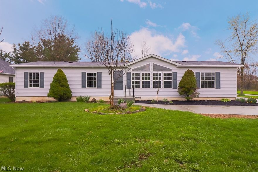 This newly renovated home has something for everyone. A beautiful new kitchen, master suite with walk-in closet, double vanities, shower and soaking tub, and a massive Pole barn for hobby, business or toys all while sitting on almost 1 full acre of land. The layout of this 3-bedroom, 2 bath home is extremely popular.  Rooms are spacious and open concept. Vaulted ceilings and tons of natural light make this home inviting. A wood burning fireplace in the family room with wood surround and shelving. The unfinished basement measures 58 feet by 24 feet, leaving endless options for personalization by the buyer. New major mechanical systems – Gas Heat, Air Conditioning, Plumbing and Water Heater. New Smudge Proof Stainless Steel kitchen appliances– The new kitchen cabinets and pantry provide plenty of storage. The granite counters and Kohler undermount sink provide plenty of workspace. Beautiful refinished hardwood flooring is complemented by new Life Proof flooring in high traffic areas and