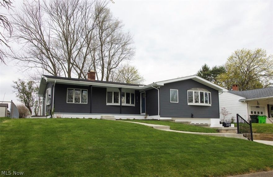 Discover this beautifully renovated 3-bedroom, 2-full-bath ranch home, perfectly situated on Monterey Street in desirable Wooster, Ohio. Thoughtfully updated living space, this  home offers modern comfort, timeless appeal, and move-in readiness after extensive renovations. Step inside to an open, light-filled layout ideal for everyday living and entertaining. The renovation shines throughout with fresh finishes, updated systems, and stylish touches that blend functionality with charm. The spacious living areas flow seamlessly, creating a welcoming atmosphere for family gatherings or relaxing evenings. The kitchen features contemporary updates, ample cabinetry, and a practical design perfect for home chefs. Three generously sized bedrooms provide plenty of space for rest and privacy, while the two full bathrooms deliver convenience and modern flair. Located in a convenient location, you're close to local amenities, schools, parks, and everything this vibrant community has to offer.  This updated ranch represents an outstanding opportunity for comfortable, low-maintenance living in a great Ohio town. Don't miss your chance to make 2418 Monterey Street your new home!