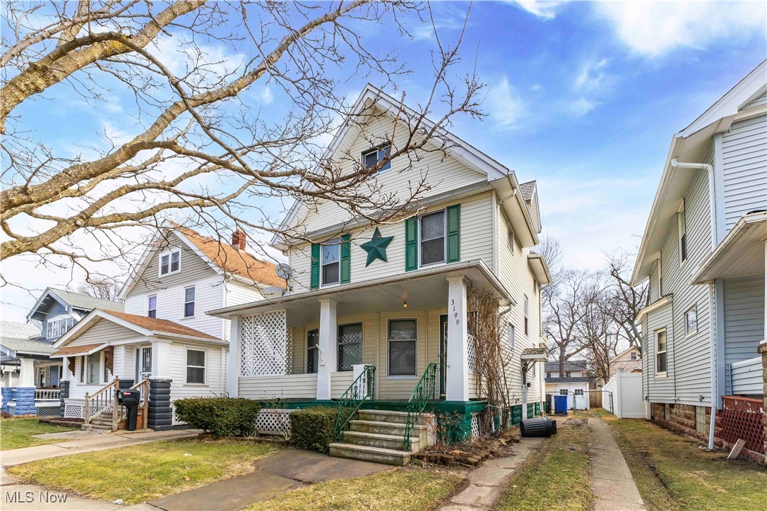 Handyman special with convenient highway access on the west side of Cleveland. Plenty original woodwork and charm throughout. Off-street parking and plenty storage in the full basement, garage, and shed.