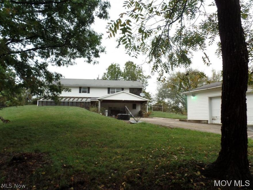 Huge Detached Garage, Wood Burning Stove, also attached garage, Private, lots of fruit trees, Needs some TLC, Green house.  Elem: Lubeck Elementary School  Elem/Bus: Y  JrHigh: Blennerhasset Jr. High School  JrHigh/Bus: Y  High: Parkersburg South High  High/Bus: Y  Fire: VOL  Police: SHF  ;SQFT=Fin L1:872, Fin L2:1265, Fin Bsmt:872, Fin Above:1265, Fin Total:1265, Unfin L1:570, Unfin Above:570;GAR= 1 Car Built In, 3 Car Det