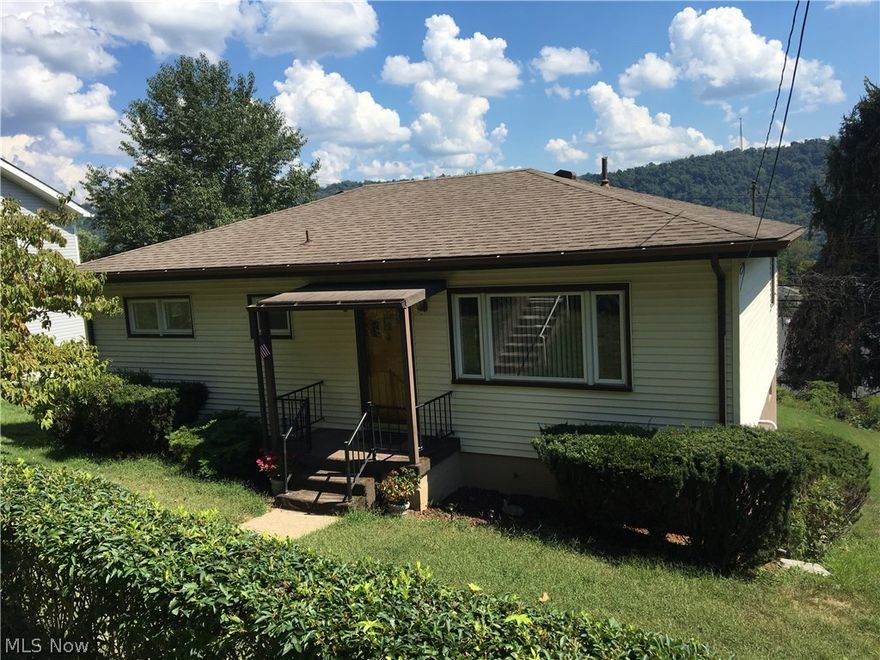 Are you looking for a 3 bedroom home that is ready to move into?  If so, this home is for you!  This home has been well maintained and loved over the years.  If you only need a 2 bedroom one of the bedrooms could be used as a dining room.  If you need 3 bedrooms then you have a nice size eat in kitchen. There is a nice size yard as there are 2 lots.  Call us today to see this home as it will not last long. (hardwood floors under carpet)