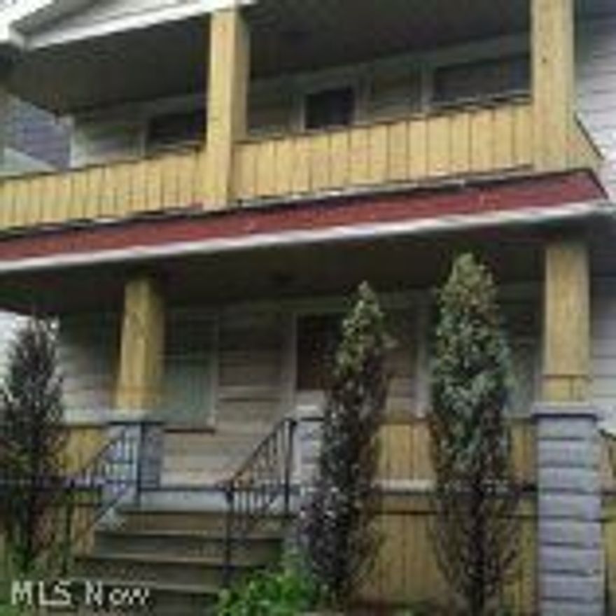 IMMEDIATE CASH FLOW duplex in Slavic Village with long term EDEN tenant upstairs with $525/month rent ($372 EDEN, $153 tenant co pay), and downstairs tenant is CMHA with $573 rent (100% paid by CMHA).  Tenants pay gas & electric utilities.  Both units come with washer/dryer, stove & fridge.  Covered front porches and back balconies.  Both units in solid shape with LITTLE/NO maintenance.  Two car garage in excellent condition.  Great investment for any buyer!!

Long term property manager in place and willing to stay if needed.  Not a short sale or bank owned, easy to close!