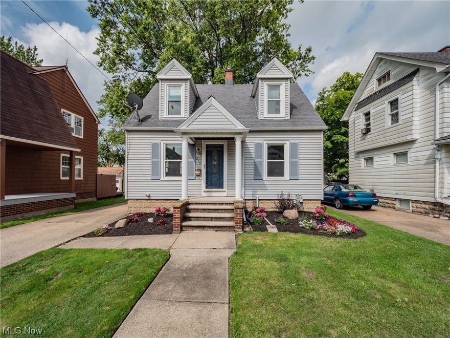 Welcome to this beautiful cape cod home on a quiet street in a beautiful neighborhood! This move in ready home is meticulously clean and has been well maintained and taken care of! A great opportunity for an investment property. As you enter the home you will appreciate the new flooring throughout. The main living area opens up to the dining area providing great flow into the kitchen. Off the kitchen you have access to the basement and the great size fenced in back yard! As you make your way upstairs, you'll note the two bedrooms with great closet space and the bathroom. Priced to sell quickly as the sellers are in a home sale contingency on their next home!