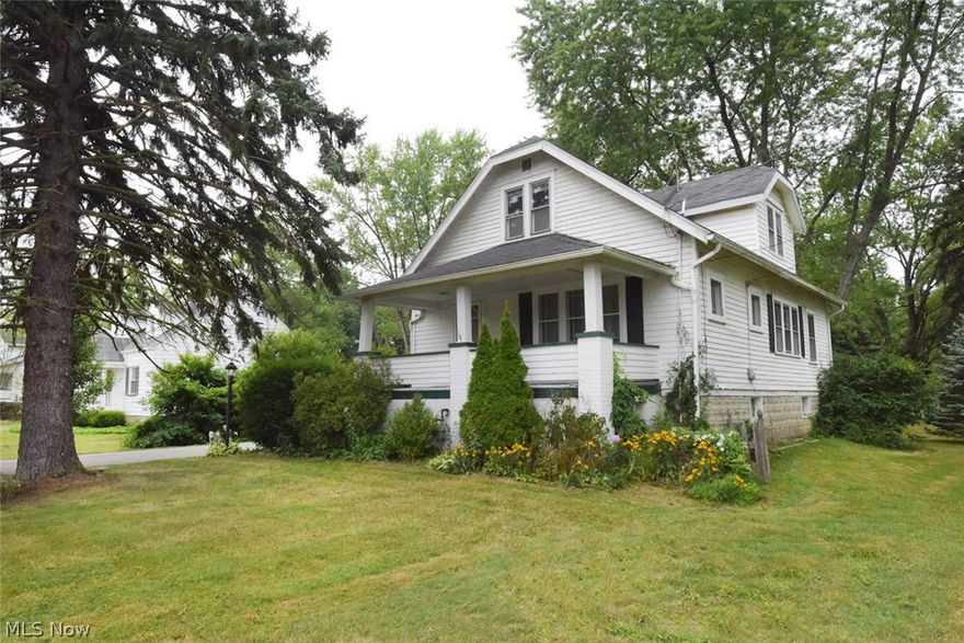 This Cape Cod features 3 BR. and 1 BA. Property consists of 2 lots #16-168050 + lot #16168060. The second lot has a separate building that can be used as a workshop, storage or possible rental unit with some fixing. Relax on the covered front porch and enjoy the beautiful private wooded back yard. Great location only minutes to Rt. 82 and Rt. 80. Recent upgrades include: New hot water tank, new furnace and AC, new driveway and garage doors and openers.