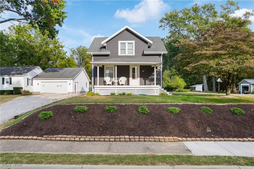 You will love this well maintained North Canto colonial. Located just blocks away from Dogwood park and North Canton high school and football stadium. This home is loaded with updates.  some of these updates include Vinyl siding (2020), Remodeled main bath (2022), newer roof, updated wiring and service panel, vinyl replacement windows, garage door (2020), and waterproofed basement.  Newer kitchen appliances are also included.   You will love the large half acre lot with a fire pit, and is backed up to land locked greenspace loaded with wildlife at the back property line.  There is very little to do to this gem.  Just move in and enjoy!