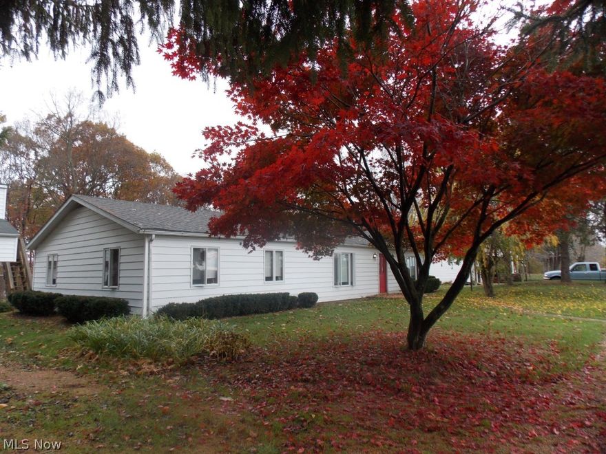 Make your appointment fast! This home should move quickly! The home sits on a beautiful wooded, private lot. The home features three bedrooms and one bathroom. As you walk in the front door you are greeted by an oversized living room. The kitchen includes many built-ins and there is ample dining space. There's also a great office or craft room or even toy room. Along with the large living room, there is also a family room off of the dining space. The family room is over a basement that would make a great game room or den. Outside, overlooking the lush green space is a screened in porch and unique patio and deck. The grounds have an extra garage to be used as a storage shed not to mention another garage closer to the home with an attic workshop with electric. This property is a MUST SEE!